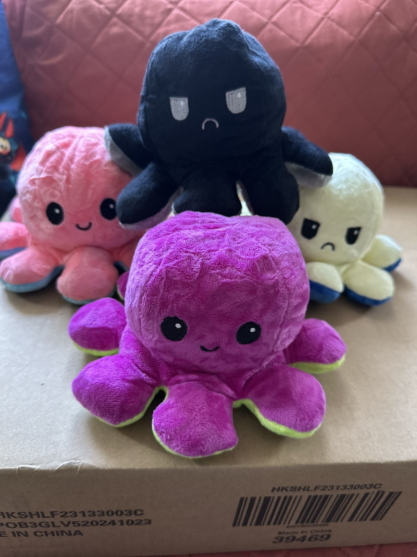 Reversible Plush Octopus - See Description