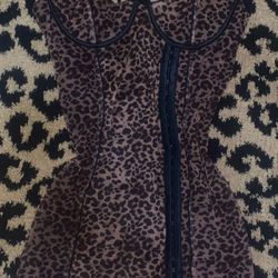 cheetah hustler dress