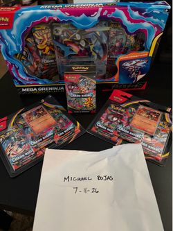 Mega Greninja Ex Premium Collection