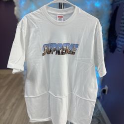 Supreme Tee Gotham White 