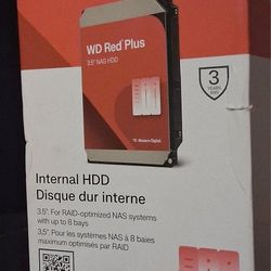 Black Friday Sale — WD Red Plus 8TB Hard Drive (New)
