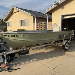 15ft Alumacraft Fishing Boat 