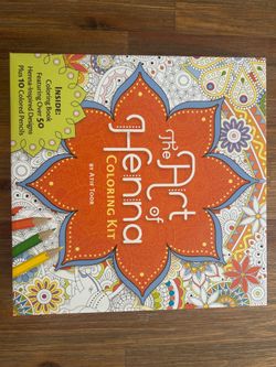 The Art of Henna Coloring Kit