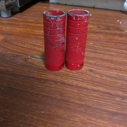 Red Wheelie Bike Pegs