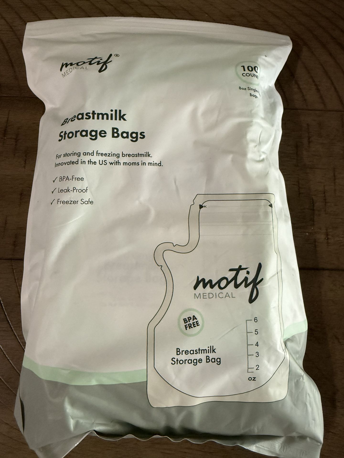 Motif Breastmilk Storage Bags