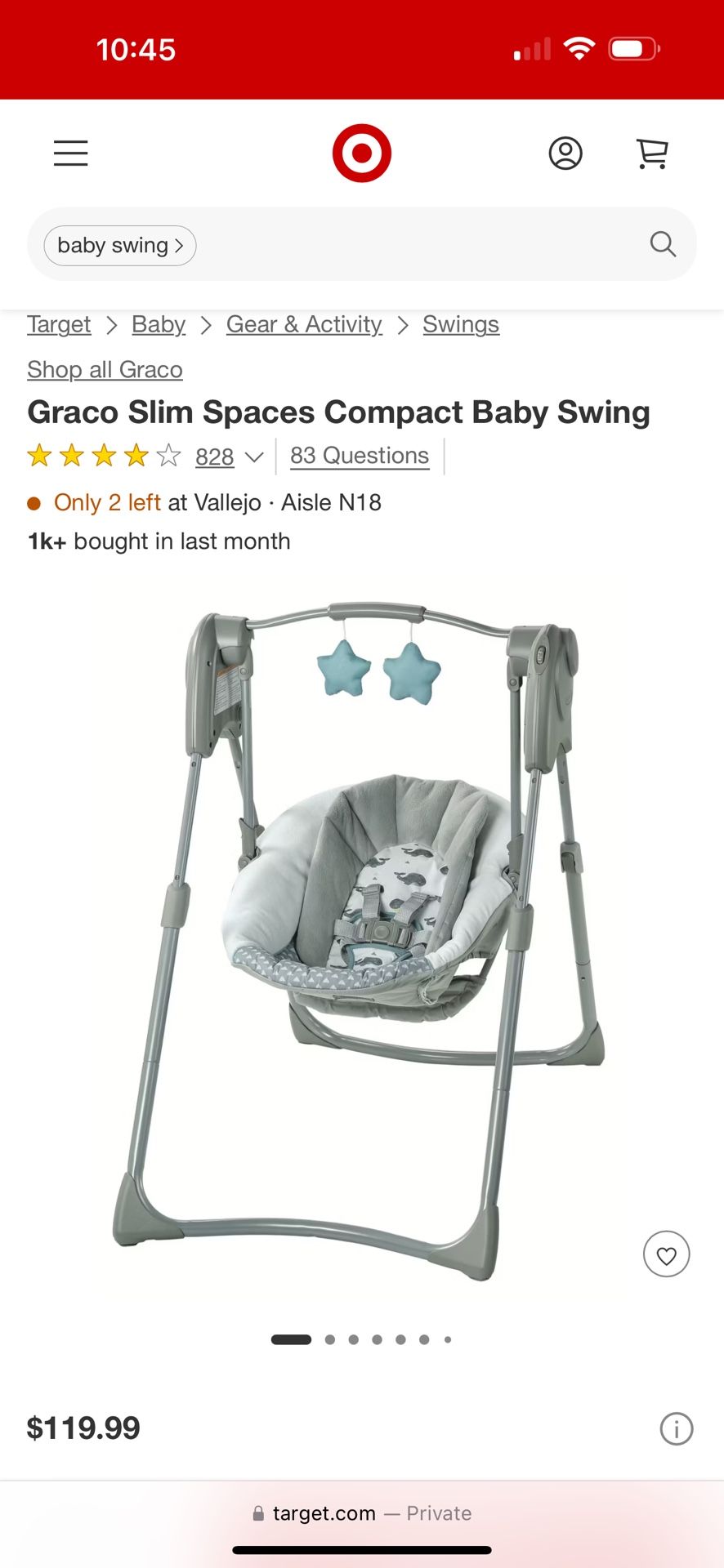 Greco Baby Swing