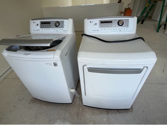 LG Washer Dryer Set