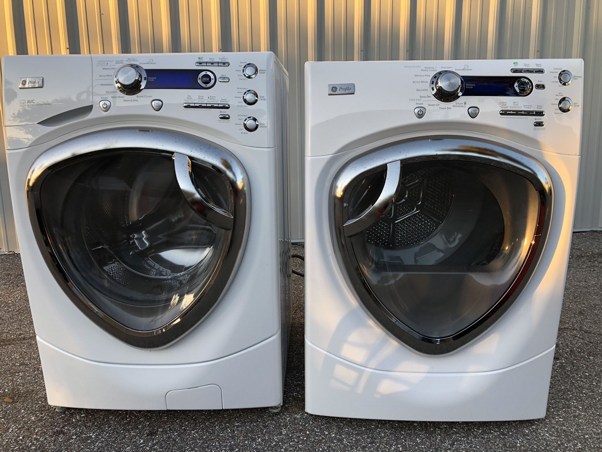 ge avc front load washer