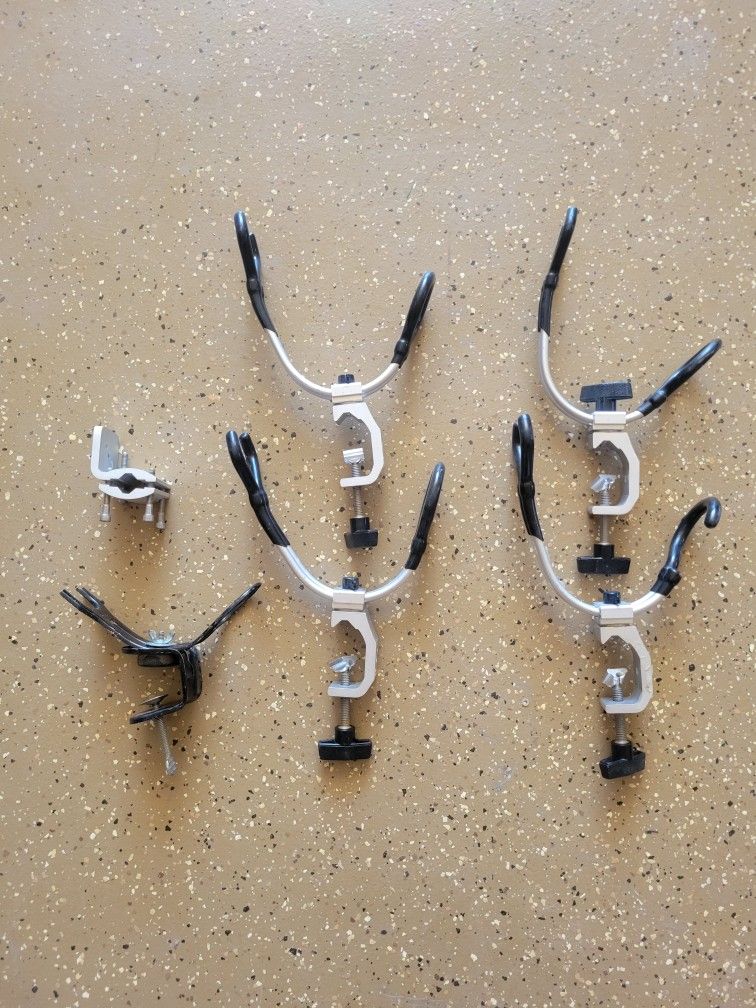 Fishing Pole Holder Clamps