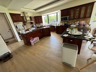 Kitchen Cabinets (Real wood) & Granite