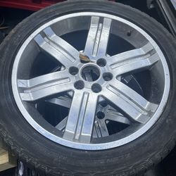 Chrome rims 285/45/R22 6 lugs