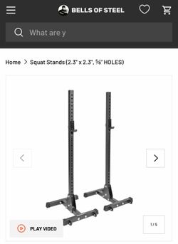 Bells of Steel Squat Stands