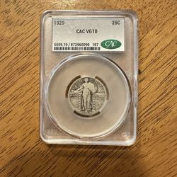 1929 Standing Liberty Quarter