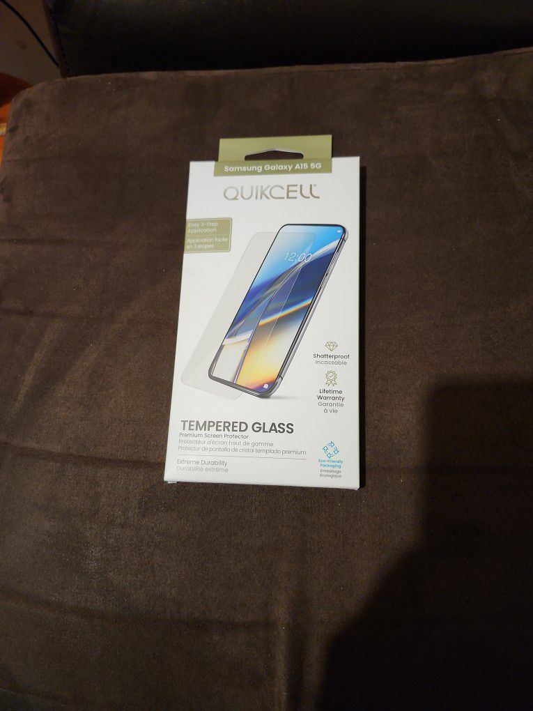 Samsung Galaxy A15 Tempered Glass