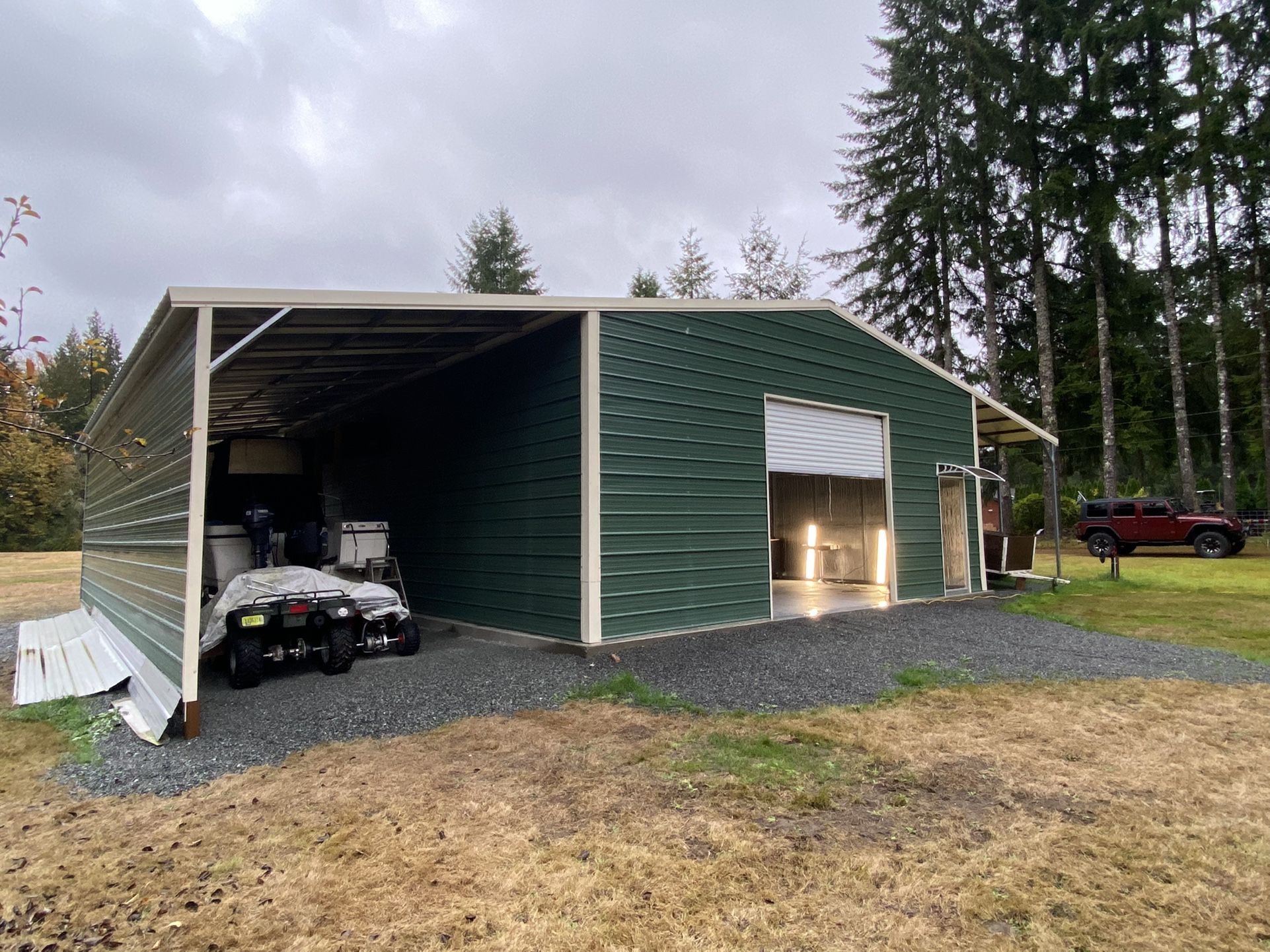 Steel Building Workshop Storage Barn