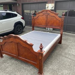 Queen Size Bed Frame With Box Spring