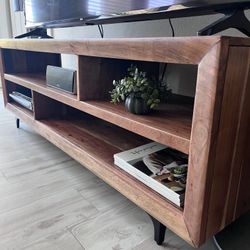 Solid Acacia Console Table /Tv stand