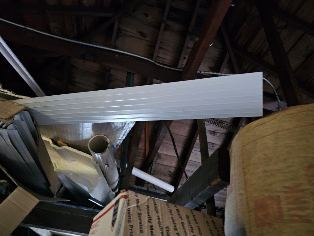 F8 Open Face x 10 ft. White Aluminum Drip Edge Flashing
, Brand New