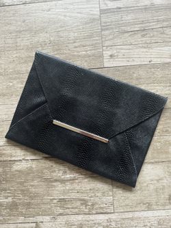 Black BCBG envelope Clutch 