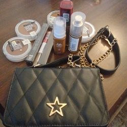 Beauty supplies and purse for women