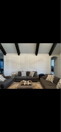 Couches and love chairs