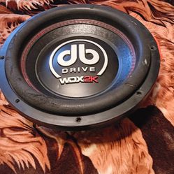 12 Db Drive WDX2K Competition Subwoofer 2000 Watts $100