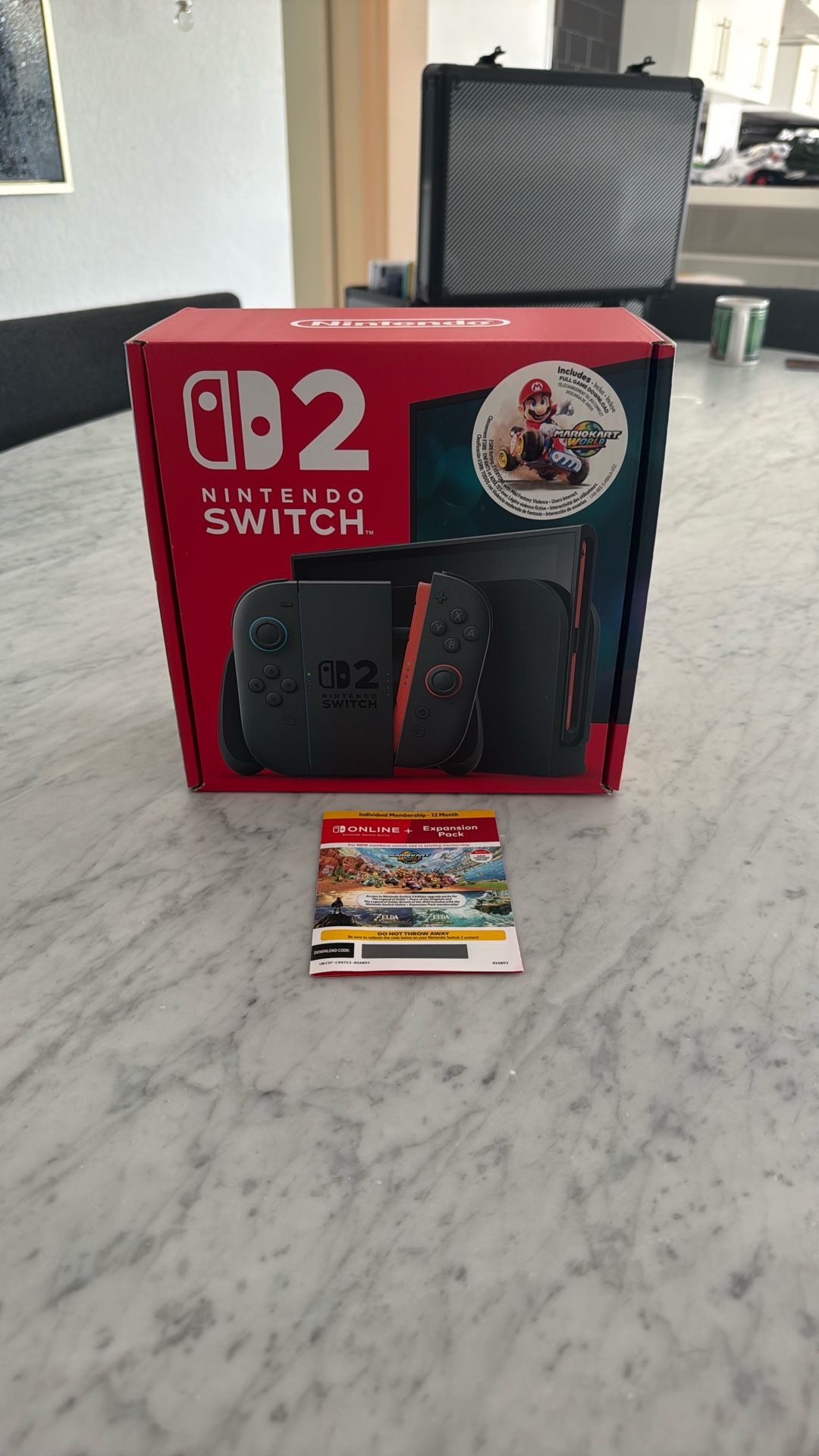 Nintendo Switch 2, Mario Kart Bundle NEW