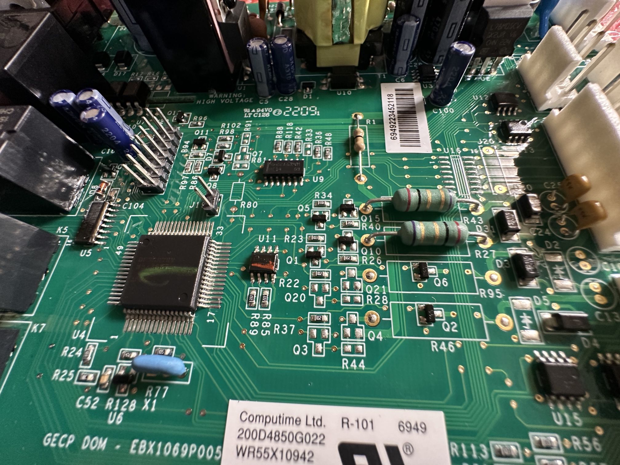GE WR55X10942C Board Asm Main Control OEM Part