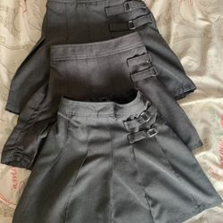 French Toast Girls Grey School Uniform Skirts Sz. 10