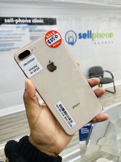 Unlocked iPhone 8+ 64GB only $350