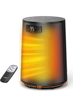 New Givebest Electric Portable Space Heater With Thermostat And 70 Degree Oscillation 