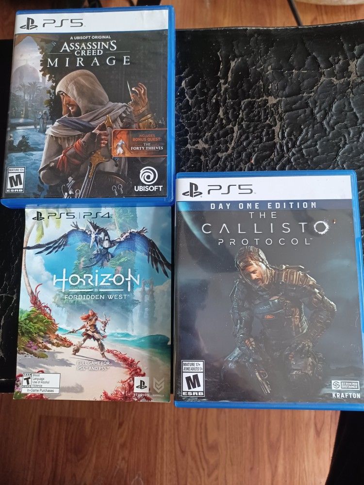 PS5 GAMES BUNDLE $80 FINAL PRICE SAME DAY SHIPPING