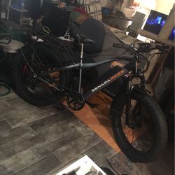 Sale! Senada Saber Pro 30+ Mph And 65 Mile Range W/1000 watt + Best In Class 95 NewtonmtrsTorque,Hybrid Between Reg Top Tube + PS Thru