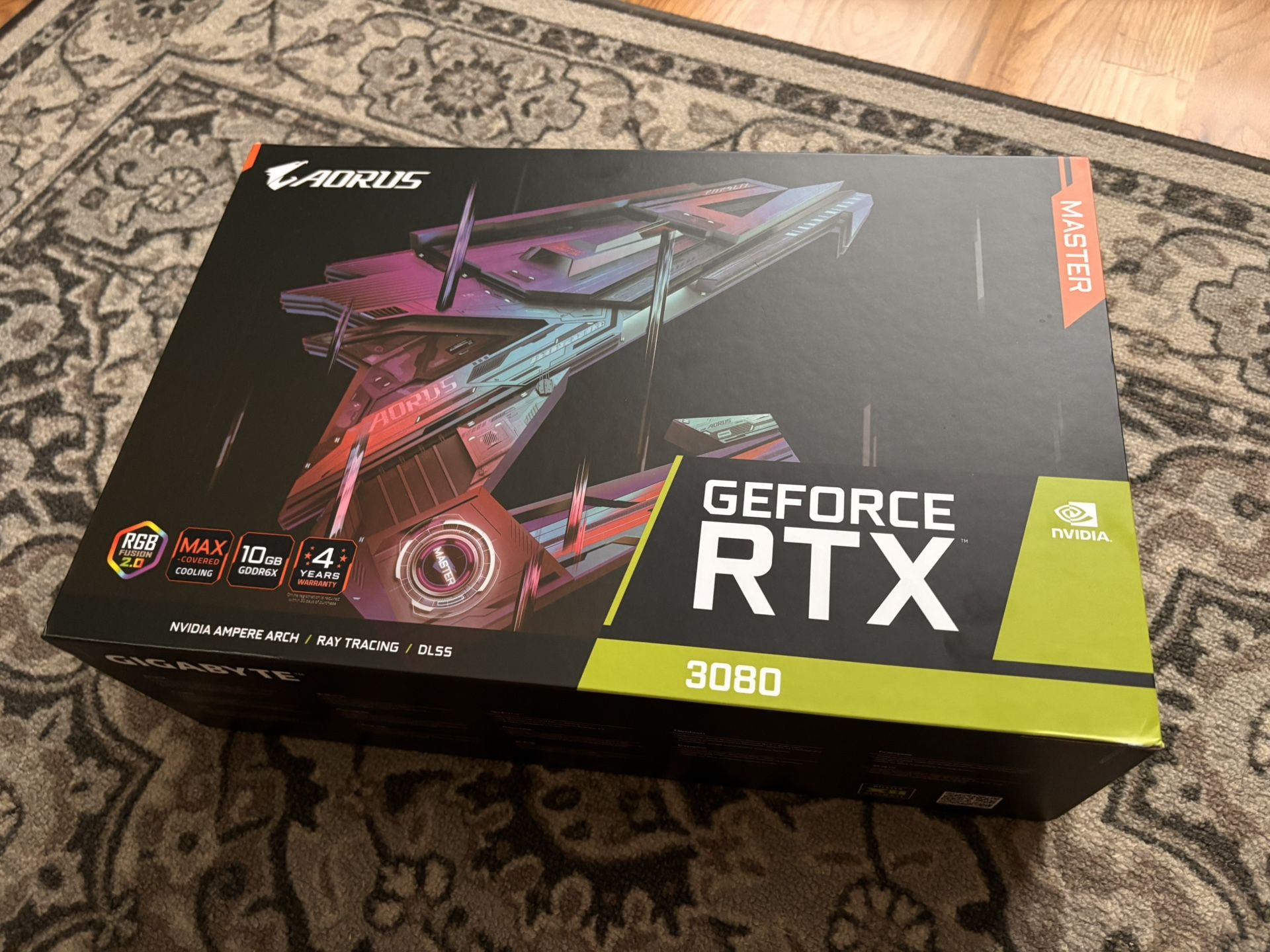 GeForce RTX 3080 Aorus Master 10g