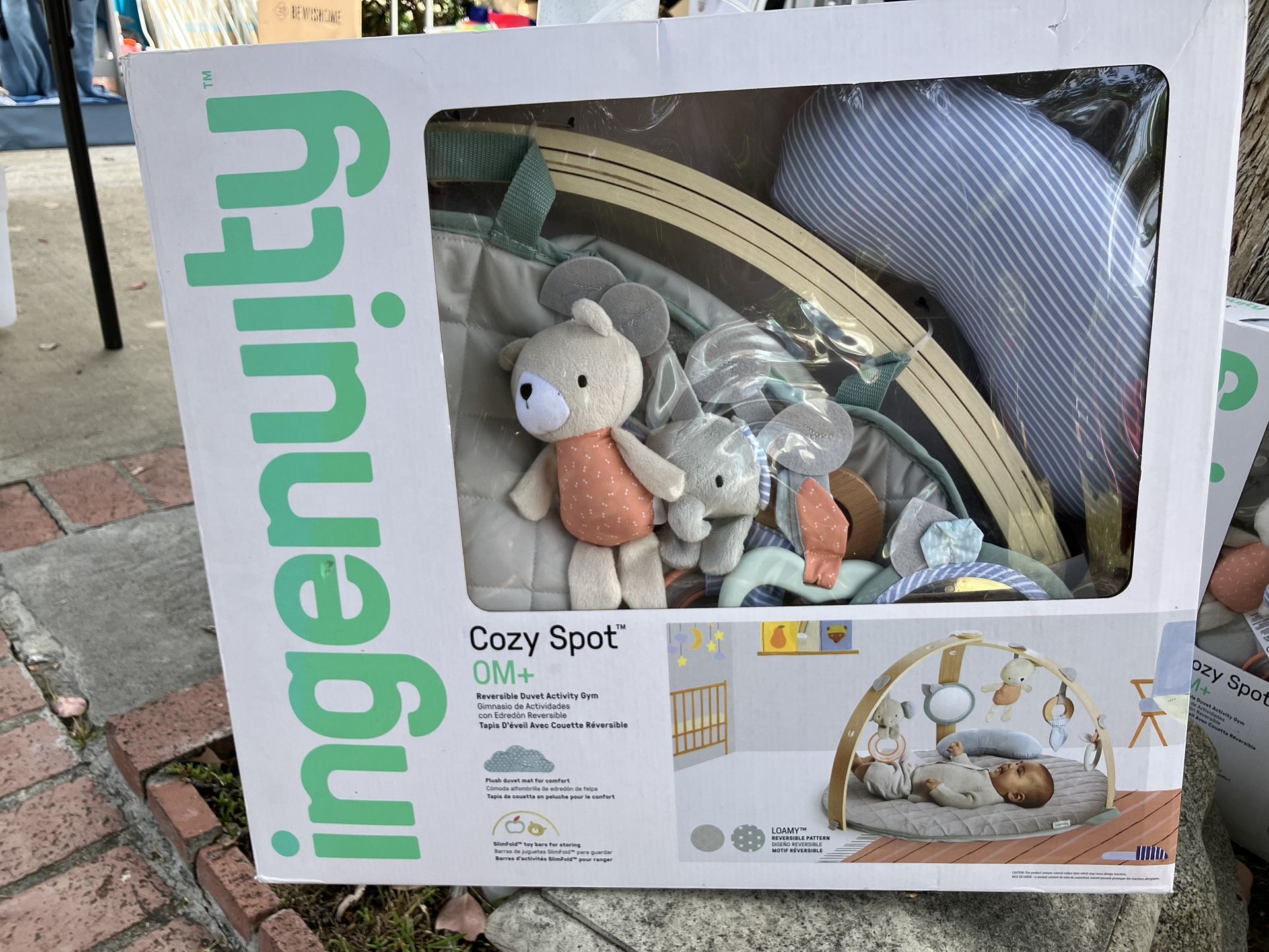 Ingenuity cozy spot activity gym