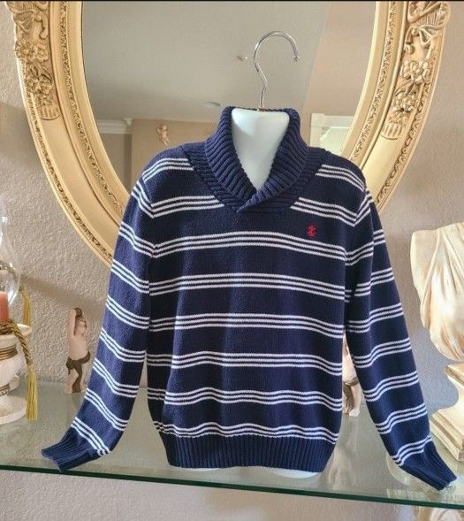 IZOD Brand Boy's Pull On Sweater Size 6-7