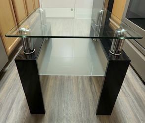 Glass Computer / Office Desk Table