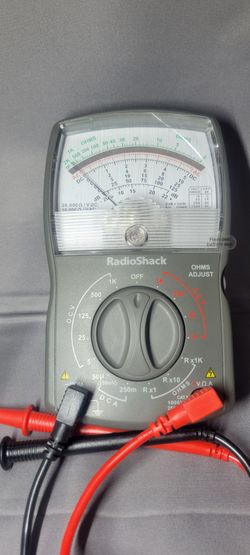 Vtg radio shack multimeter