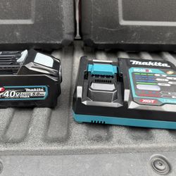 Makita XGT 40V 5.0Ah Battery – 165 solo batería / 215 con Rapid Charger (Nuevo)