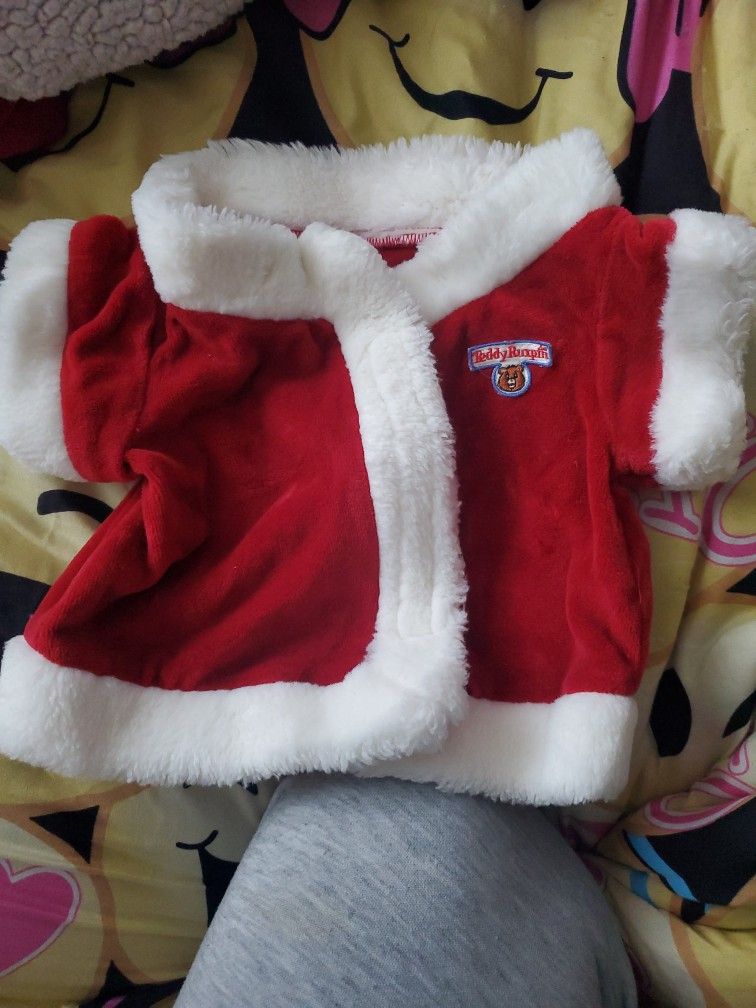 Teddy Ruxpin Santa Cloth