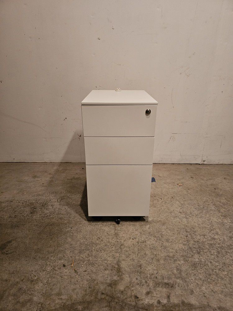 Slim File Cabinet With Lock