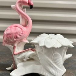 Vintage Takahashi San Francisco Porcelain Pink Flamingo