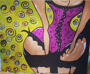 Hand painted canvas