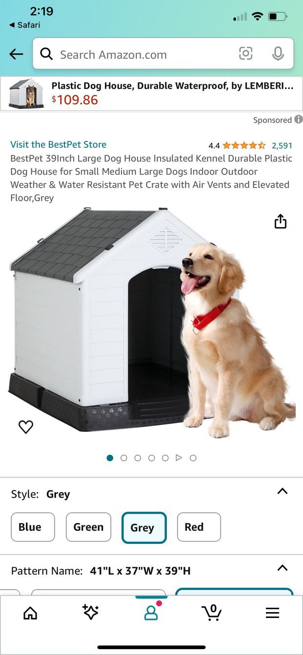 [Slightly Used] Dog House 