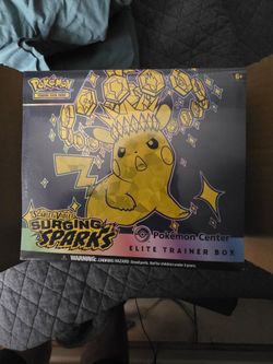 Pokemon center surging sparks ETB