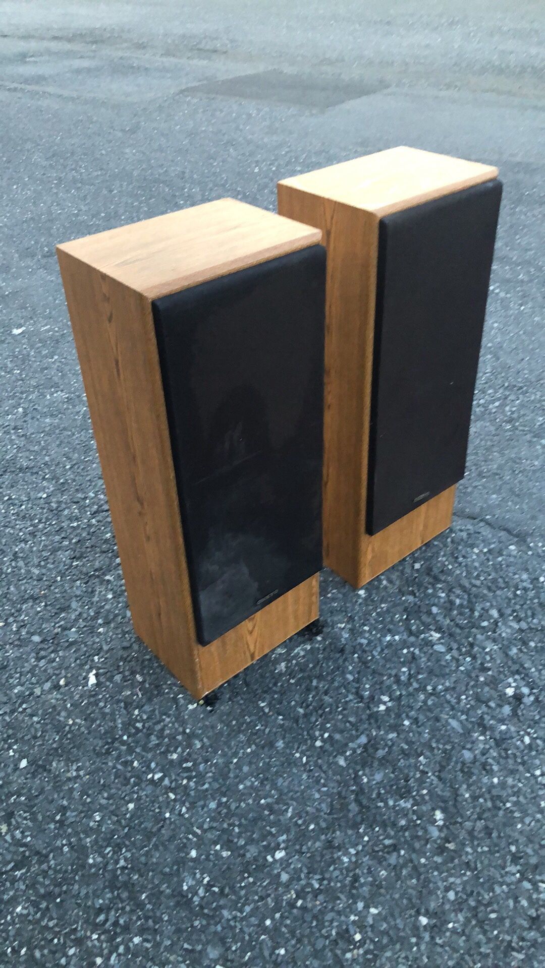 11x14x37. 12” 3 Way speaker system (ONKYO)