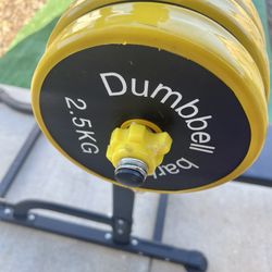 Weight Set/Rack, Gym Bench, Dumbbell,barbell, Extra Bar, Extra Hand Dumbbell Set