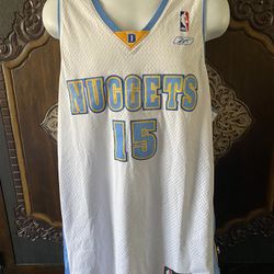 Carmelo Anthony #15 Denver Nuggets Men's XL Jersey (2003)