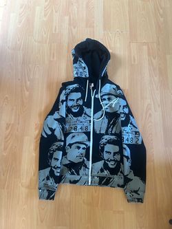 grey and black Medium Asaali hoodie