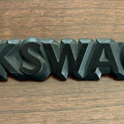 *OEM MK2 Volkswagen & Scirocco Black Rear Emblems*